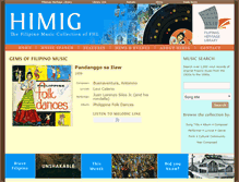 Tablet Screenshot of himig.com.ph